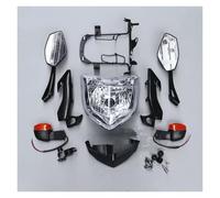 NAUTIG Faro Motocicleta Para FZ1 N Para FZ1N Juego Faros Luz Señal Giro Soporte Espejo Instrumento Para FZ-1 2006-2015 Faros Delanteros(D)