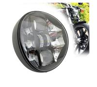 NAUTIG Faro Motocicleta Proyector Faros LED 12 V Luces Altas Y Bajas DRL Con Kit Soporte Extensión Montaje Para Softail Para Breakout Para FXSB (2013-2017) Faros Delanteros