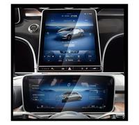 NAUTIG GPS Protectores pantalla Protector De Pantalla Vidrio Templado Para Navegación Coche Clase C W206 2021-2022 12,3 Pulgadas, Membrana Resistente A Arañazos(Gps and instrument)