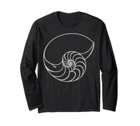Nautilus Shell Fibonacci Spiral Math Art Manga Larga