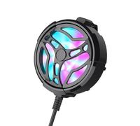 NAUXIU Ventilador de refrigeración para teléfono inteligente, portátil, tipo C, para radiador Redmi USB