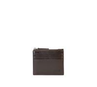 Nava Cartera, Accesorio de Viaje-Billetera Unisex Adulto, café, CC Holder Zip Coin