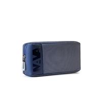 NAVA DESIGN - Astuccio porta cavi, Colore Blu Grigio - Dimensioni 10 x 21 x 6 cm