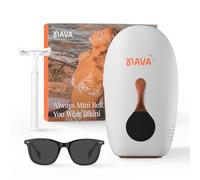 Nava Mini Pro Compact IPL Dispositivo de depilación para mujeres y hombres con tecnología de refrigeración por hielo indolora, modos automático y manual, 5 niveles de intensidad, para cara, piernas