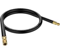 Navac Big Boy - Manguera de refrigerante de alto flujo, negra, 6 pies, 1/2 pulgada de diámetro, 3/8 a 1/4 pulgadas (NHB1)