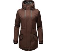 Navahoo Abrigo corto de invierno para mujer Avrille II XS-XXL, Color marrón oscuro., S