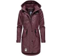 NAVAHOO Abrigo de entretiempo 'Deike' borgoña M borgoña