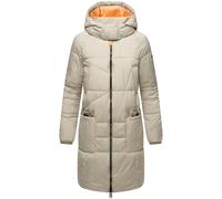 NAVAHOO Abrigo de invierno 'Bliblablubb 14' greige / naranja XL greige / naranja
