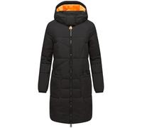 NAVAHOO Abrigo de invierno 'Bliblablubb 14' naranja / negro M naranja / negro