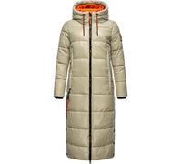 Navahoo Abrigo de invierno cálido con capucha para mujer, modelo Schmuseengel, XS-XXL, gris guijarro, XS
