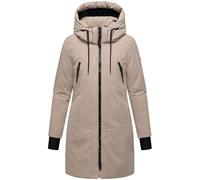 Navahoo Abrigo de invierno impermeable para mujer, parka cálida con capucha (extraíble) y correas de mochila en el interior delicado de invierno 14 S-6XL, 4XL