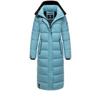 NAVAHOO Abrigo de invierno 'Isalie' azul claro / negro XL azul claro / negro