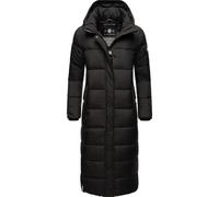 Navahoo Isalie - Abrigo de invierno para mujer, cálido, con capucha extraíble, tallas XS-3XL, Negro , XXL