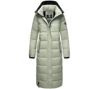 NAVAHOO Abrigo de invierno 'Isalie' verde pastel / negro L EUR