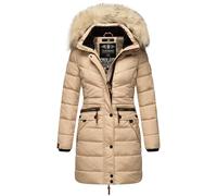 NAVAHOO Abrigo de invierno 'Paula' arena, Talla XS