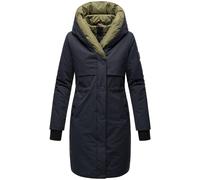NAVAHOO Abrigo de invierno 'Snowelf' navy / oliva / negro XXL EUR