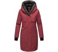 NAVAHOO Abrigo de invierno 'Snowelf' rojo carmesí / negro XXL EUR
