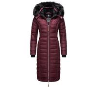 NAVAHOO Abrigo de invierno 'Umay' rojo vino, Talla XL