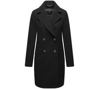 Navahoo Abrigo largo clásico para mujer con aspecto de lana, talla 14 XS-3XL