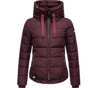 Navahoo Amayaa - Chaqueta de invierno para mujer, con cuello alto y capucha ajustable, tallas XS-XXL, burdeos, M