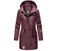 Navahoo B678 - Chaqueta de invierno para mujer, impermeable, larga, burdeos, M