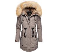 Navahoo Bombii - Parka de invierno con capucha para mujer (talla XS-XXL), Zinc Grey, L