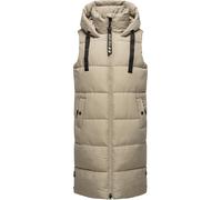 NAVAHOO Chaleco beige / negro / blanco L EUR