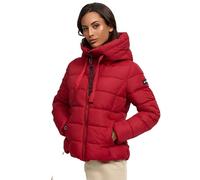 Navahoo Chaqueta acolchada de invierno para mujer, cuello alto, forro B930, S