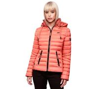 Navahoo Chaqueta acolchada para mujer, chaqueta de entretiempo, acolchada, primavera B650, Coral rosa., S