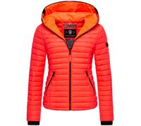 NAVAHOO Chaqueta de entretiempo 'Kimuk' naranja neón / negro S naranja neón / negro