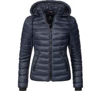 Navahoo Lulana Chaqueta Guateada de Entretiempo para Mujer Azul Oscuro XS