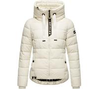 NAVAHOO Chaqueta de invierno 'Amayaa' negro / blanco S negro / blanco