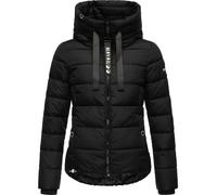 NAVAHOO Chaqueta de invierno 'Amayaa' negro / blanco XS negro / blanco