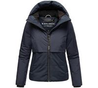 Navahoo - Chaqueta de invierno para mujer - Abrigo acolchado con forro de felpa y capucha Liebesküken XIV - XS-XXL, azul marino, L