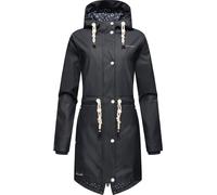 NAVAHOO Chaqueta funcional 'Flower of Ocean' navy / blanco, Talla XXXL