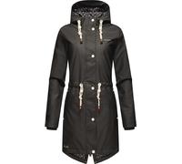 NAVAHOO Chaqueta funcional 'Flower of Ocean' negro / blanco XL negro / blanco
