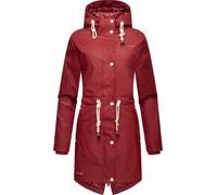 NAVAHOO Chaqueta funcional 'Flower of Ocean' rojo sangre / blanco M rojo sangre / blanco