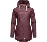 NAVAHOO Chaqueta funcional 'Ocean Heart' burdeos / blanco, Talla M