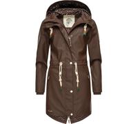 NAVAHOO Chaqueta funcional 'Tropical Storm' marrón, Talla S