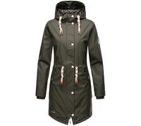NAVAHOO Chaqueta funcional 'Tropical Storm' verde oscuro, Talla L