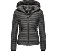 Navahoo Chaqueta Guateada de Entretiempo para Mujer Kimuk Antracita M