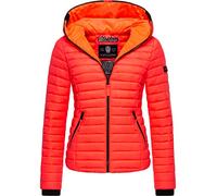 Navahoo Chaqueta Guateada de Entretiempo para Mujer Kimuk Coral Neón XS