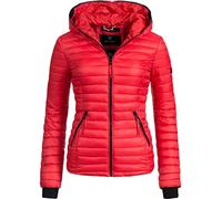 Navahoo Chaqueta Guateada de Entretiempo para Mujer Kimuk Rojo XXL