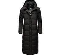 Navahoo Isalie - Abrigo de invierno para mujer, cálido, con capucha extraíble, tallas XS-3XL, Negro , S