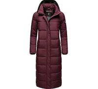 Navahoo Isalie - Abrigo de invierno para mujer, cálido, con capucha extraíble, tallas XS-XXL, burdeos, M