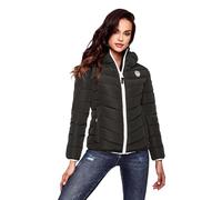 Navahoo Jacket Fall Quilted Chaqueta Acolchada para Mujer B675 [B675-Elv-Schwarz-Gr.S]