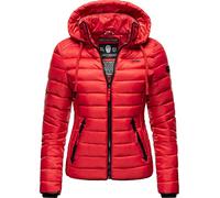 Navahoo Lulana Chaqueta Guateada de Entretiempo para Mujer Rojo XS