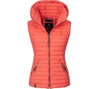 Navahoo Mujer Entretiempo Chaleco Exterior Chaqueta Capucha Ligero Acolchado