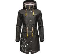 Navahoo Mujer Funktions-Jacke Abrigo de Lluvia Parka Impermeable Bailando