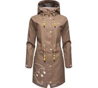 Navahoo Mujer Funktions-Jacke Abrigo de Lluvia Parka Impermeable Bailando